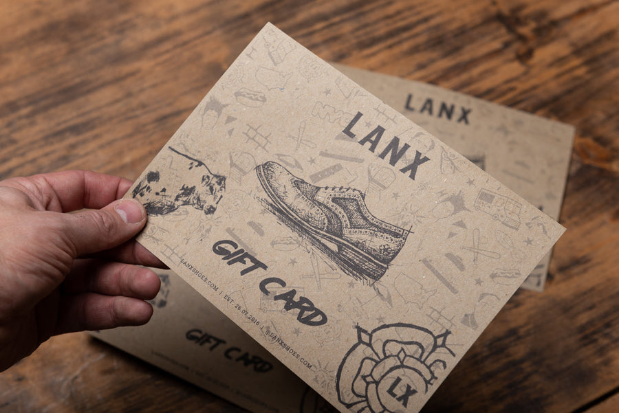 Gift Cards LANX Proper Shoes Men's & Women's Footwear