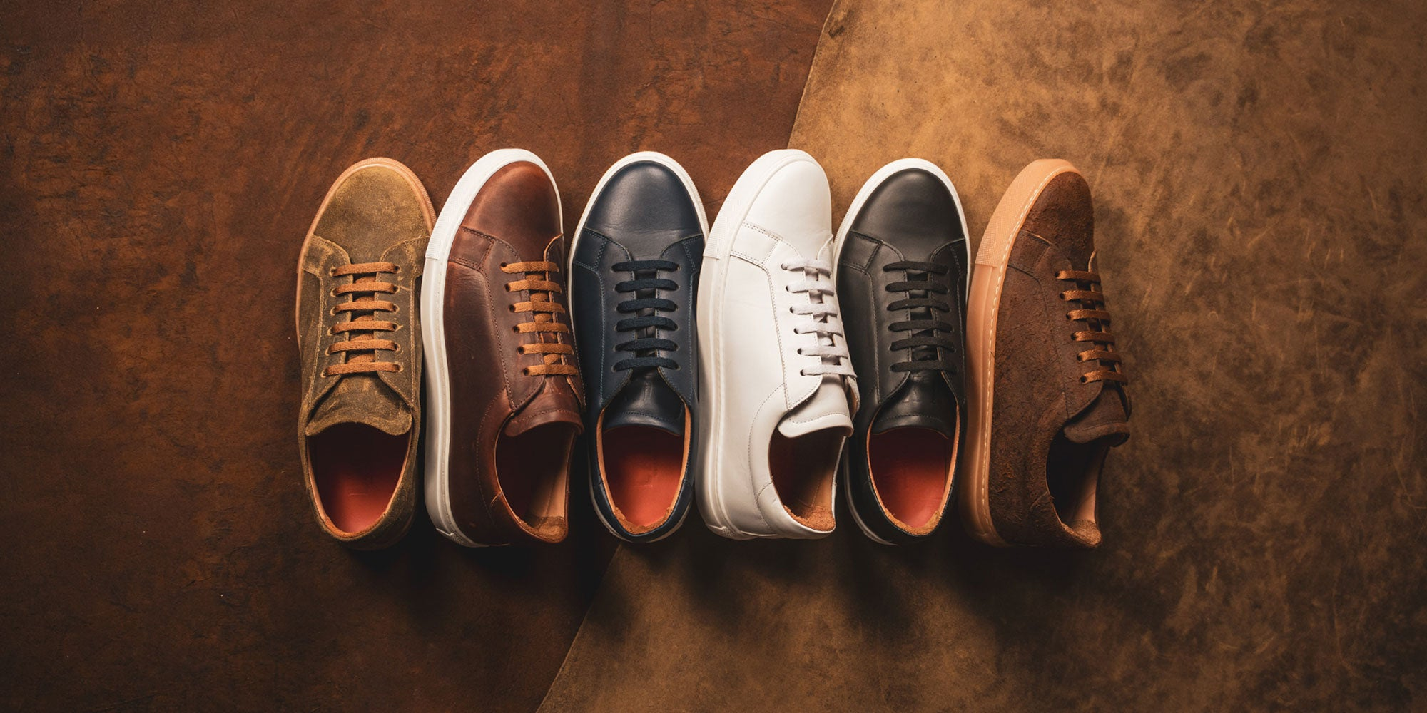 Sneakers 2025 leather men