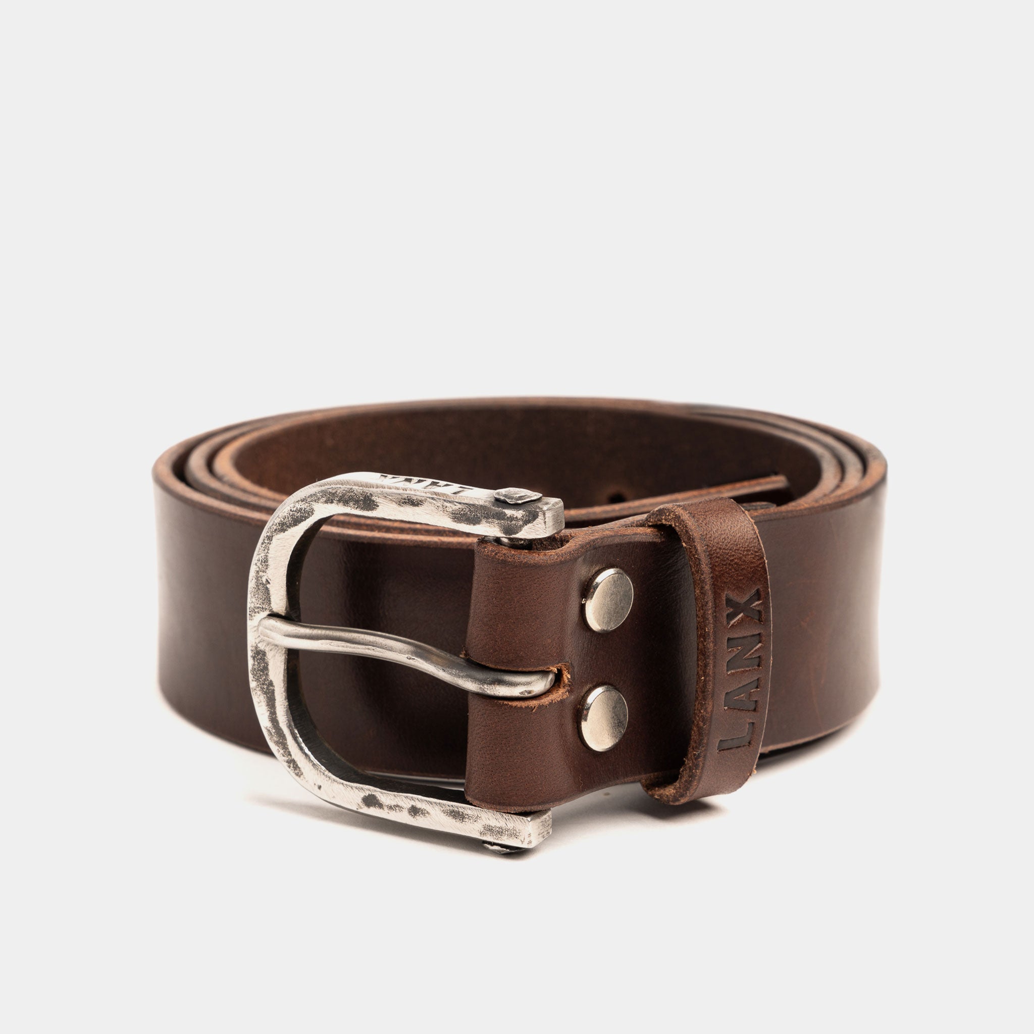 Bleasdale Brown - Leather Belt - Made in England – LANX
