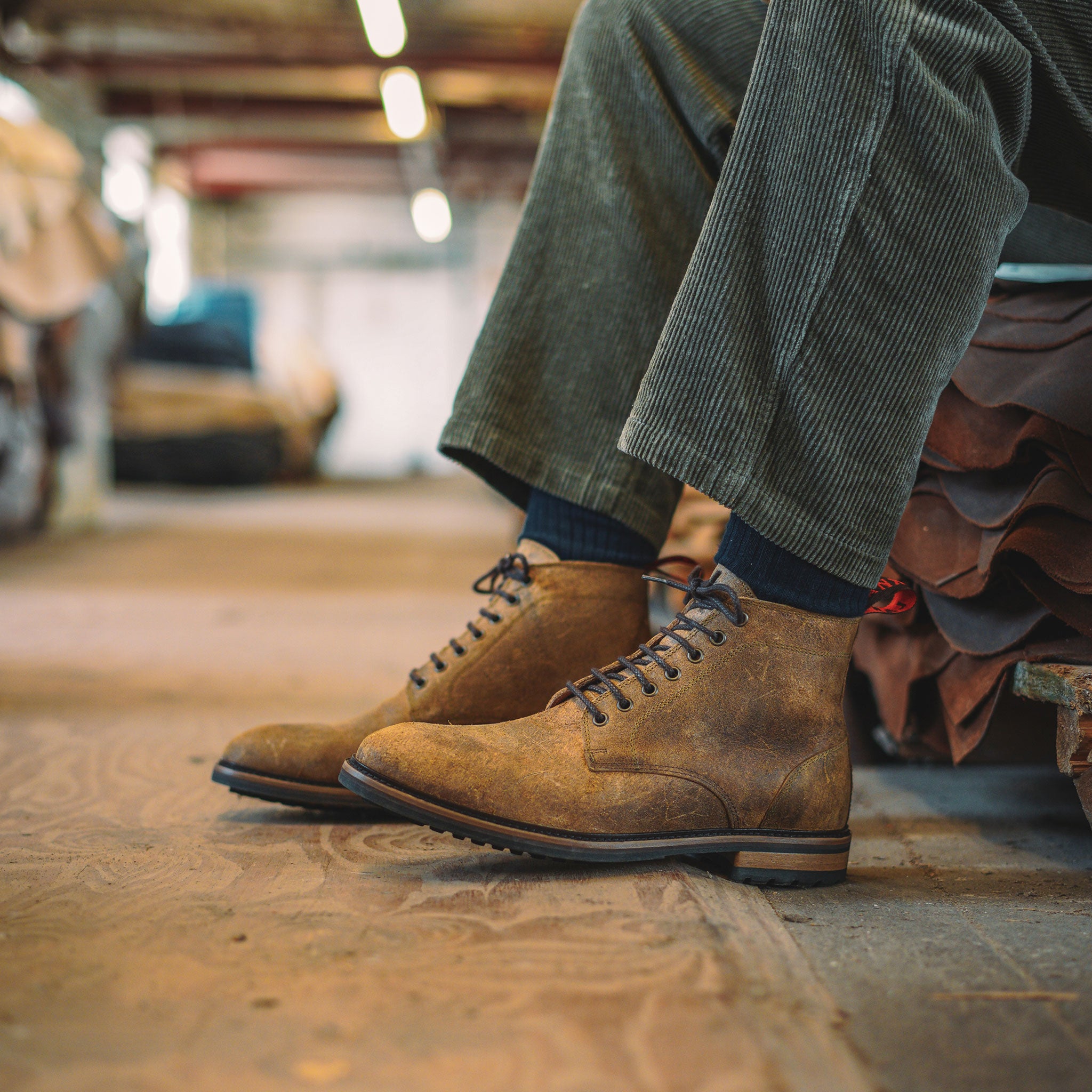 Fashion Tan Suede Boot DUTTON // TEAK