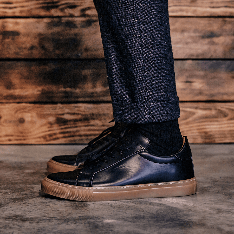 ANCOATS // GUM & BLACK-Men's Casual | LANX Proper Men's Shoes
