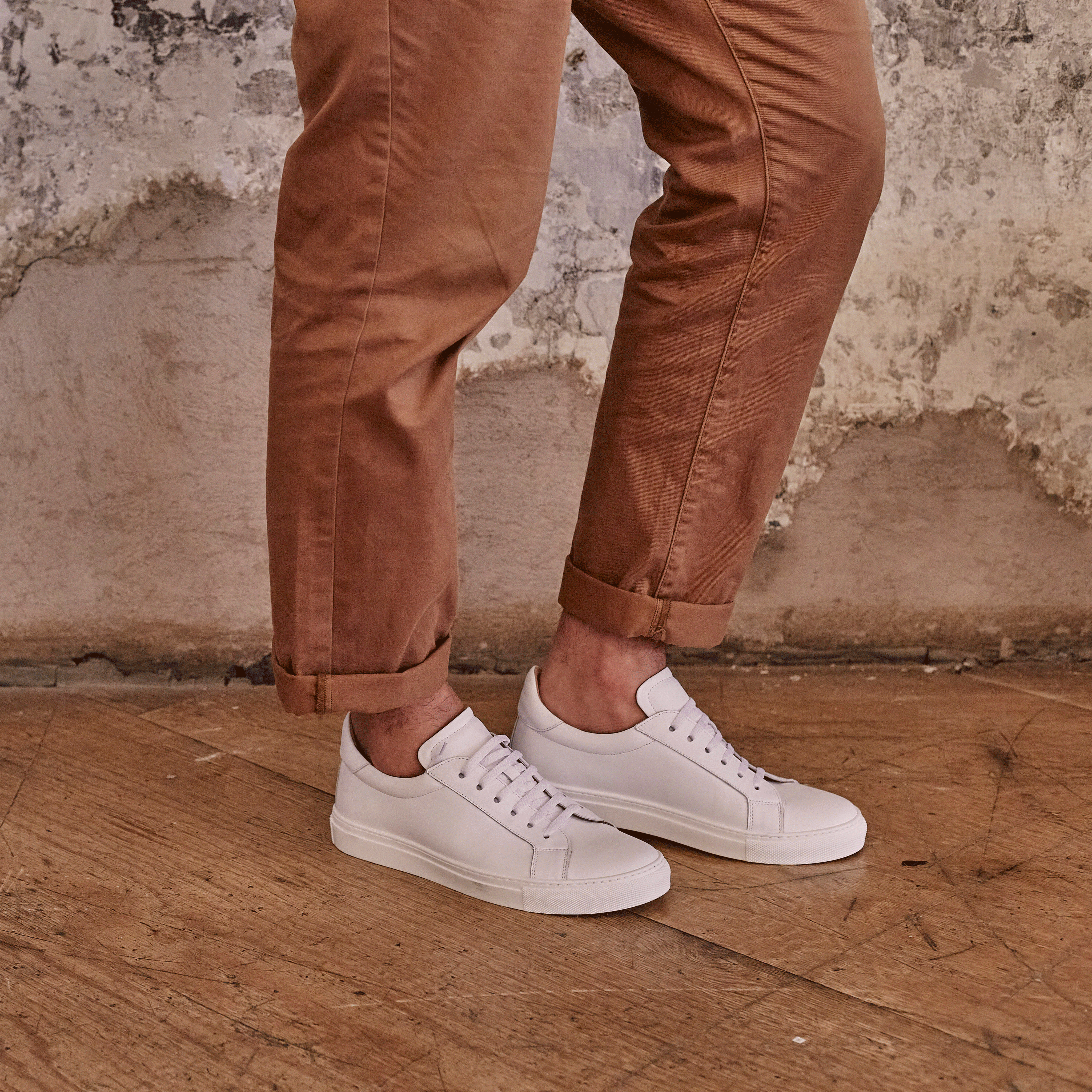 Kurt leather sneaker white new arrivals