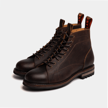 BARLEY // RAISIN GRAINED-Men's Boots