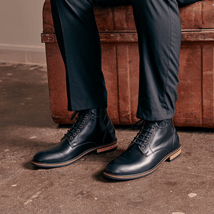 DUTTON // BLACK-Men's Boots | LANX Proper Men's Shoes