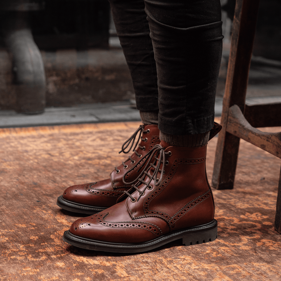 GRINDLETON // CHESTNUT BROWN-Men's Boots