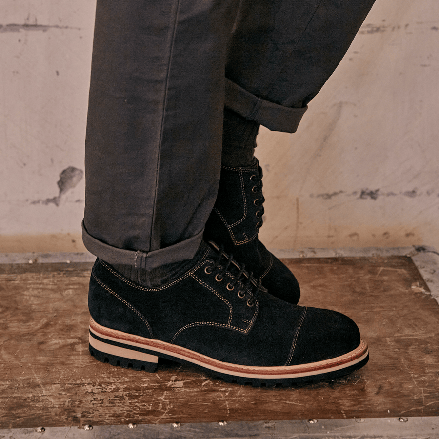 HOWGILL // ANTHRACITE SUEDE-Men's Shoes