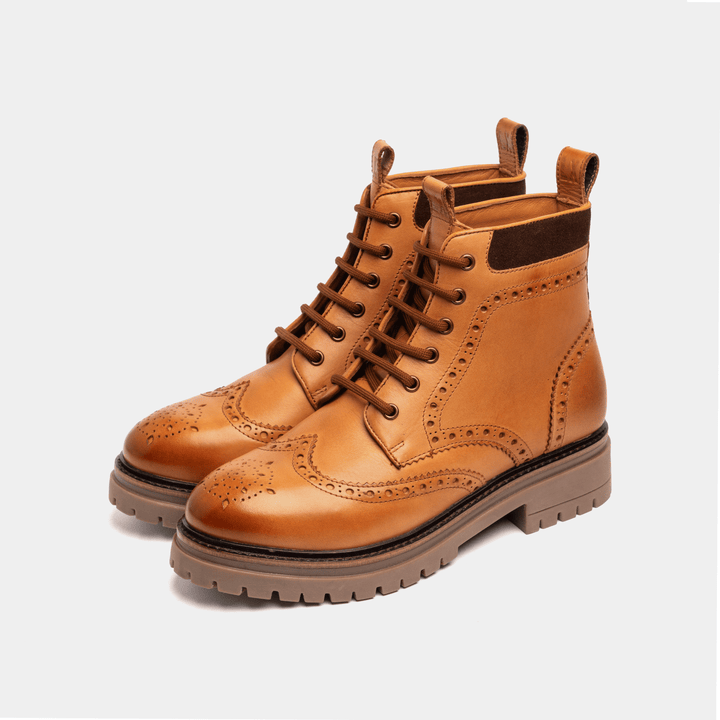 LANGHO / TAN-Women’s Boots