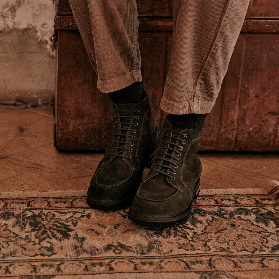 PIKE // KHAKI SUEDE-Men's Boots | LANX Proper Men's Shoes