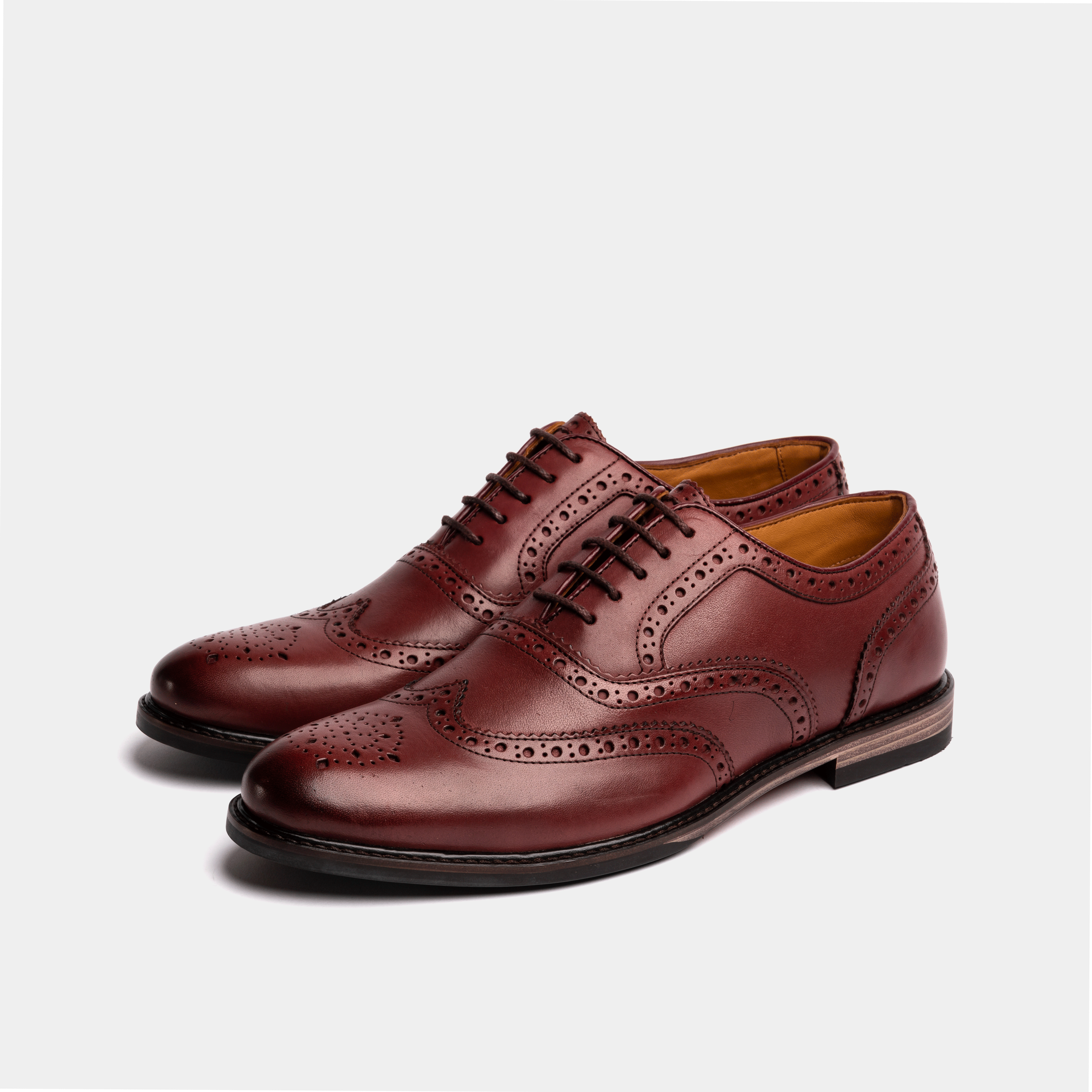 Oxblood 2025 brogue shoes