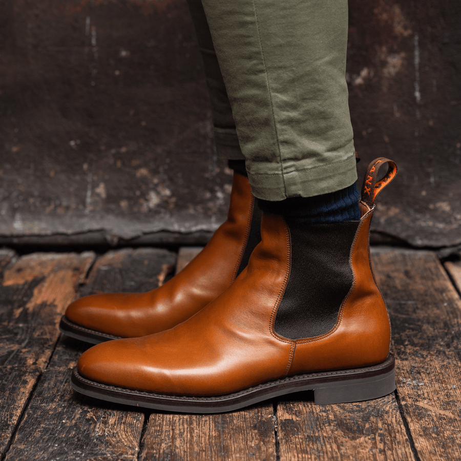 WISWELL // SANDALWOOD-Men's Chelsea | LANX Proper Men's Shoes