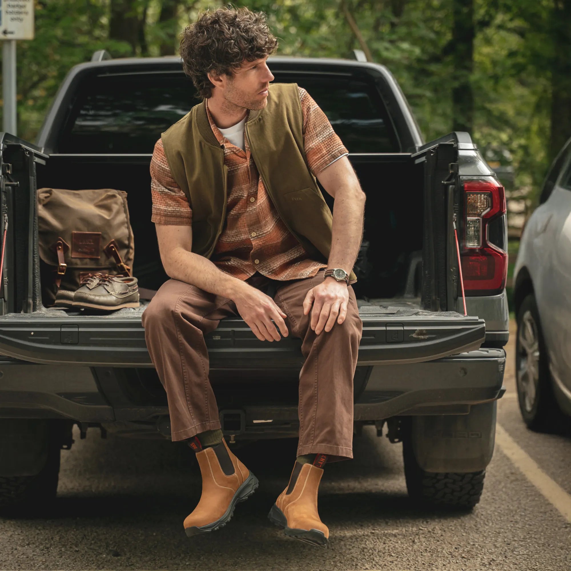 Men's - Brown - Light - Leather - Chelsea Boots – LANX