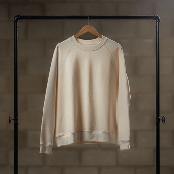 SWEATSHIRT // ECRU-Clothing Unisex