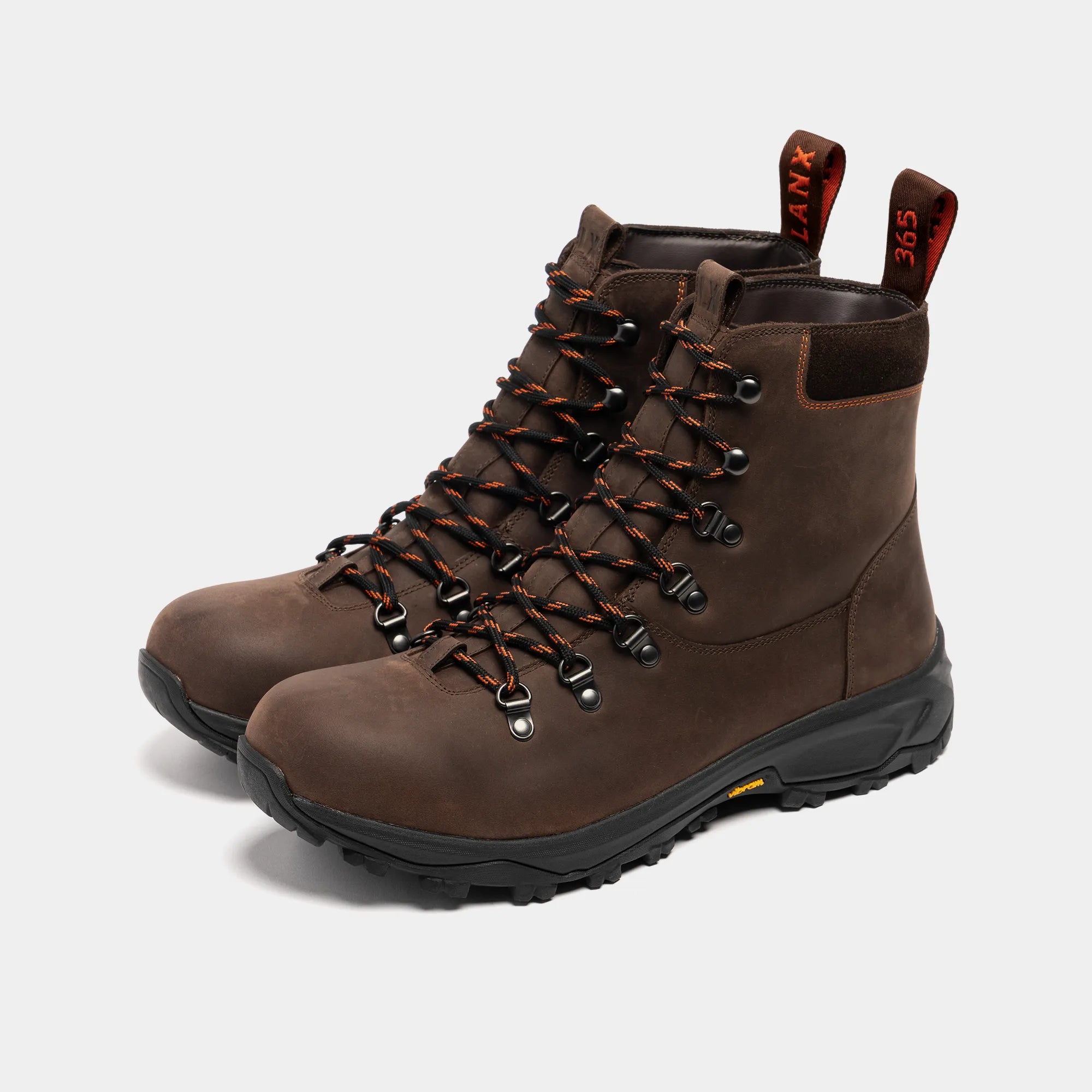 Men's - Brown - Dark - Leather - Lace-to-toe Boots – LANX