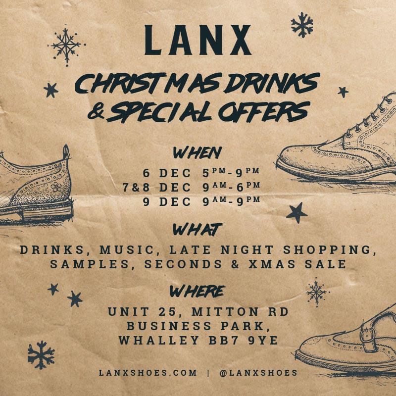 Invite: Warehouse Shop Xmas Drinks