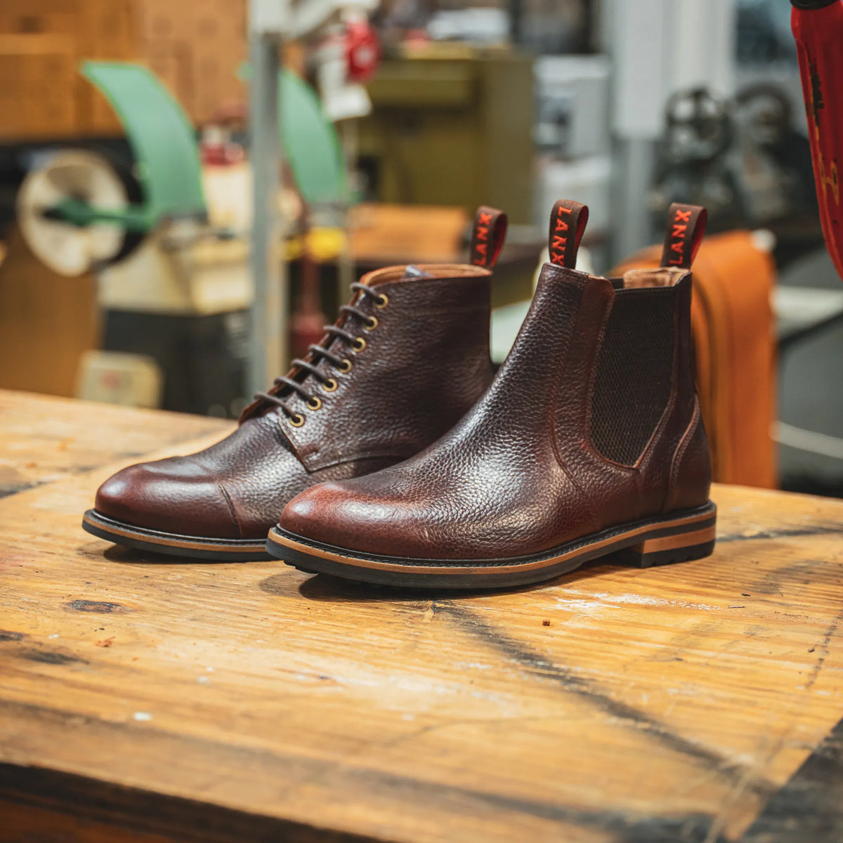 A FRESH COAT | TASKER & GARSTANG IN NEW COGNAC GRAINED LEATHER – LANX