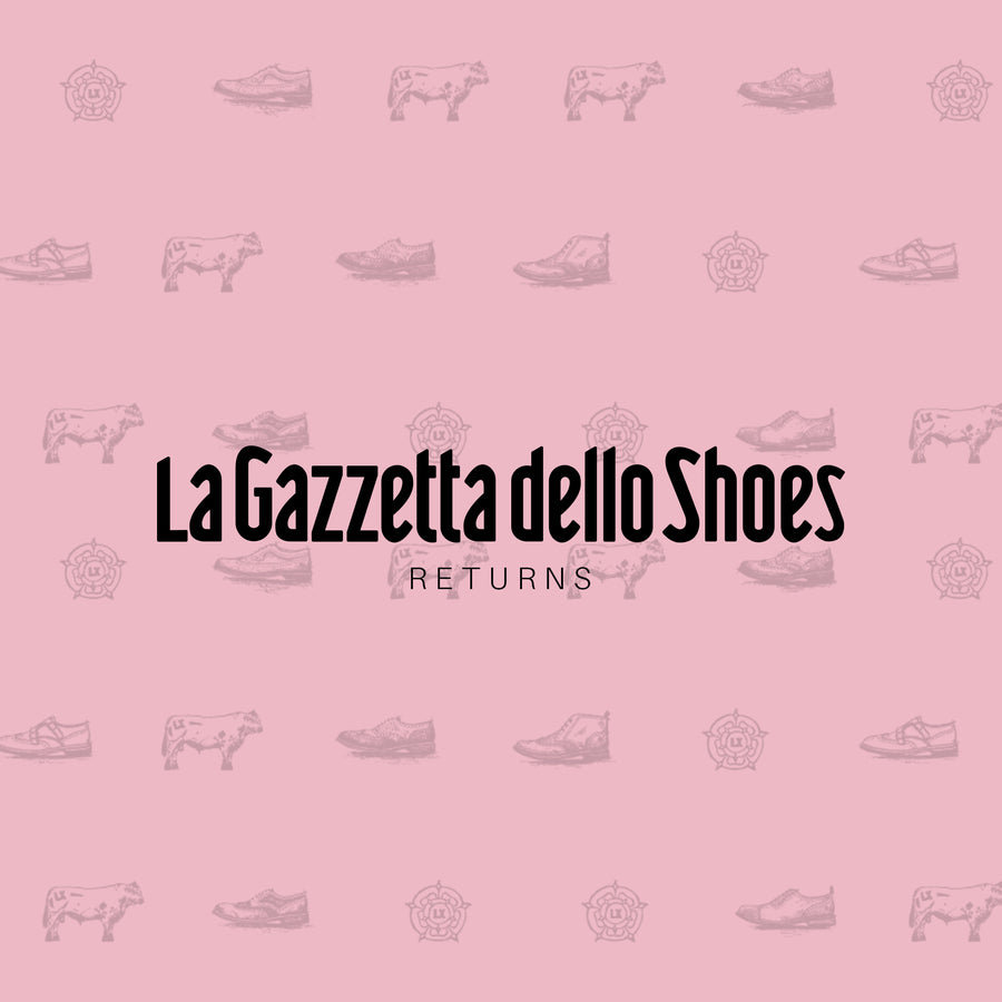 Return of La Gazzetta Dello Shoes
