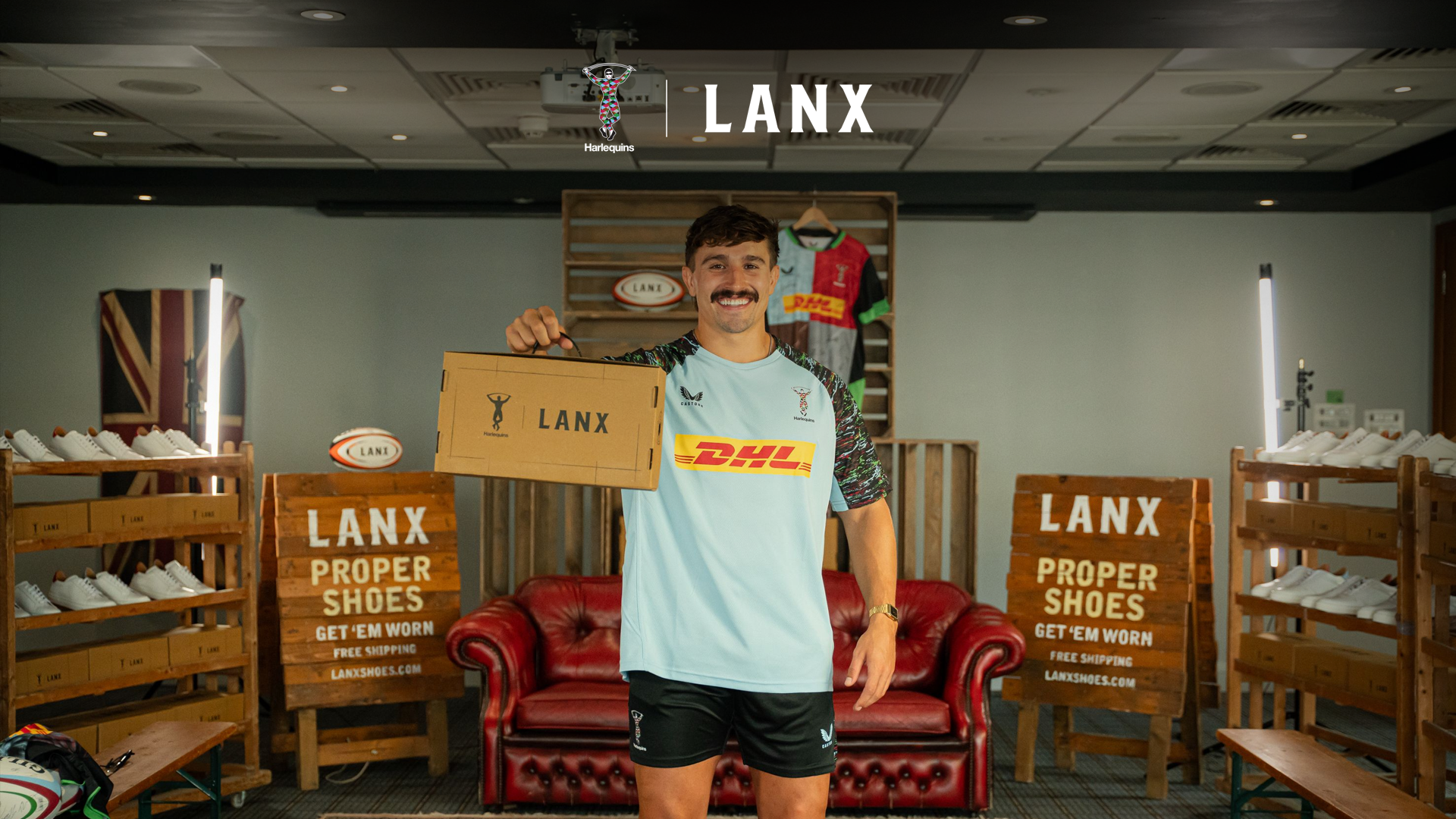 HARLEQUINS COLLAB FOOTWEAR