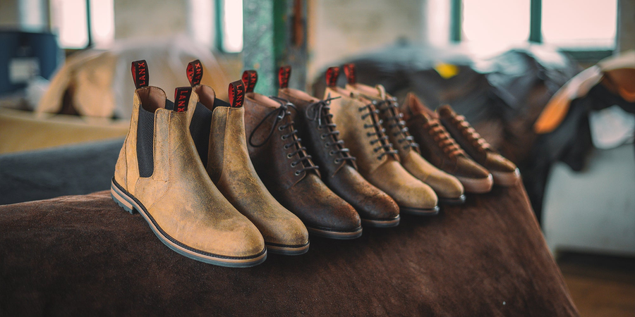 All top leather boots