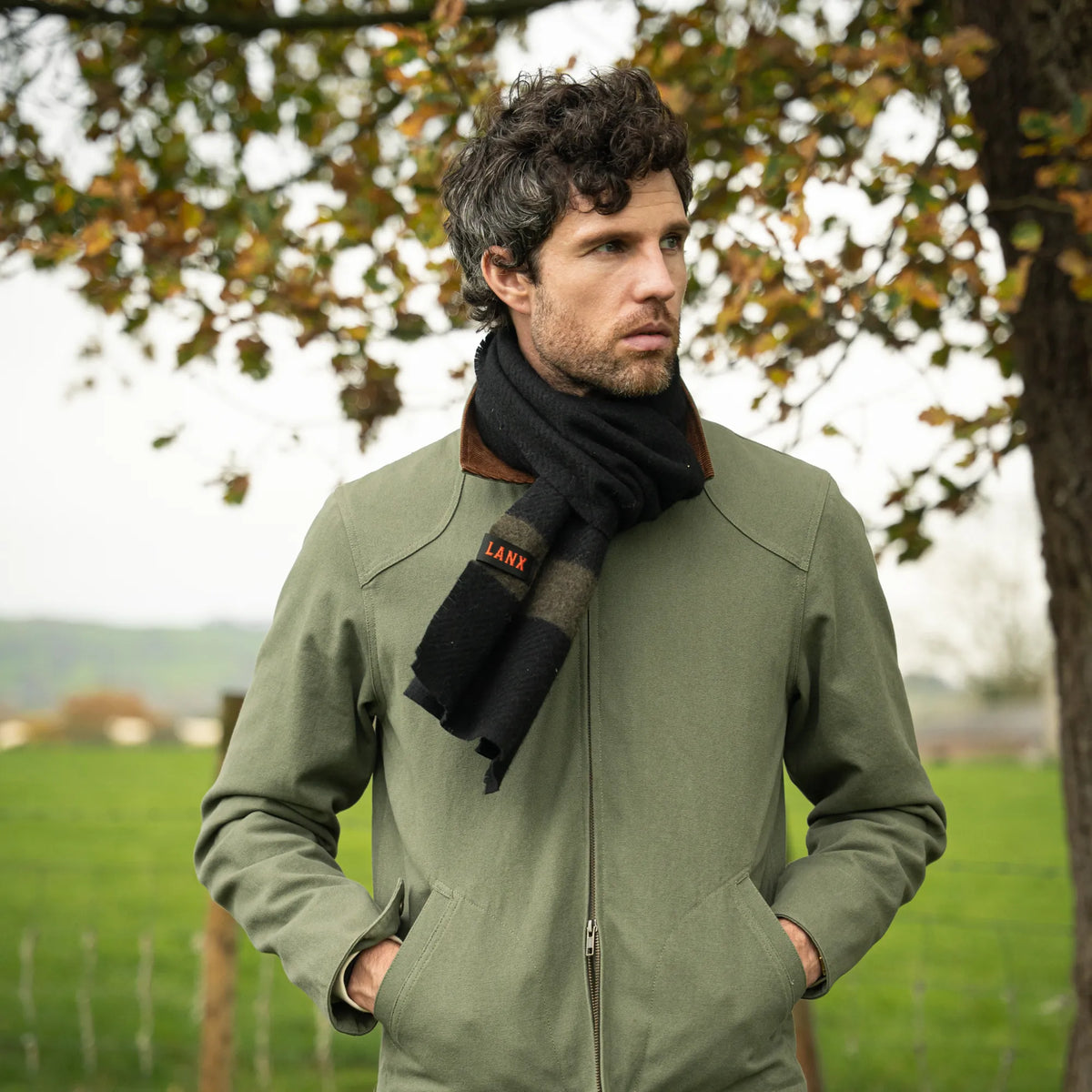 FOULRIDGE / ACORN-Scarf | LANX Proper Men's Shoes