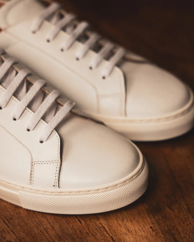 ANCOATS // WHITE & GREEN-Men's Casual | LANX Proper Men's Shoes