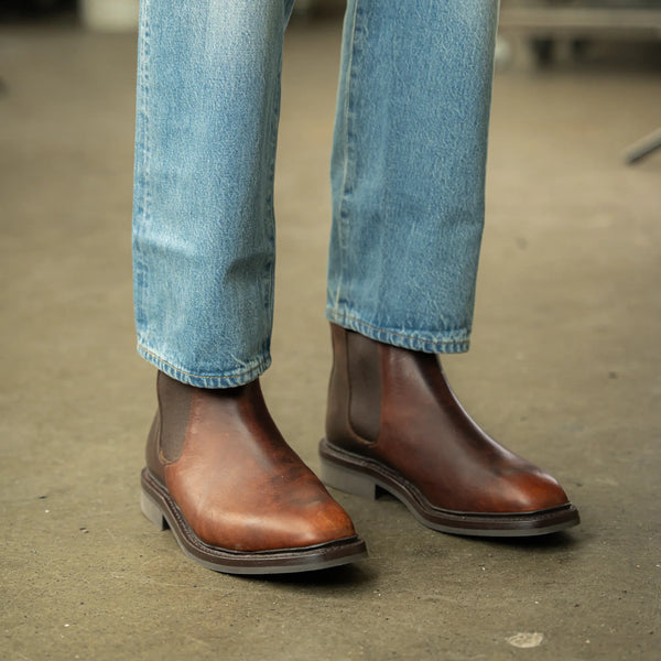 BACUP // CARAMEL-Men's Chelsea | LANX Proper Men's Shoes