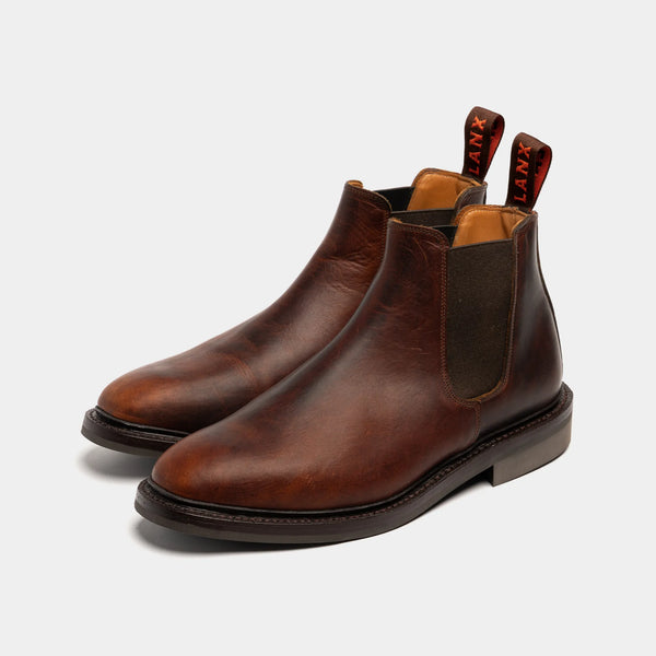 BACUP // CARAMEL-Men's Chelsea | LANX Proper Men's Shoes