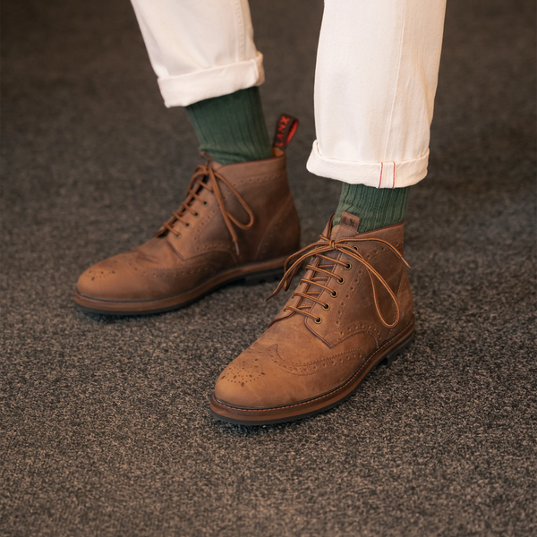 BAYLEY // ACACIA DISTRESSED-Men's Boots | LANX Proper Men's Shoes