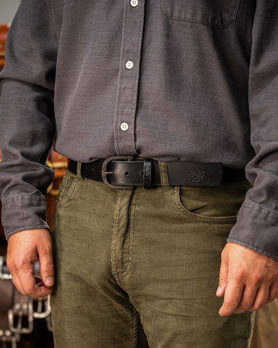 BLEASDALE / BLACK-Belt | LANX Proper Men's Shoes