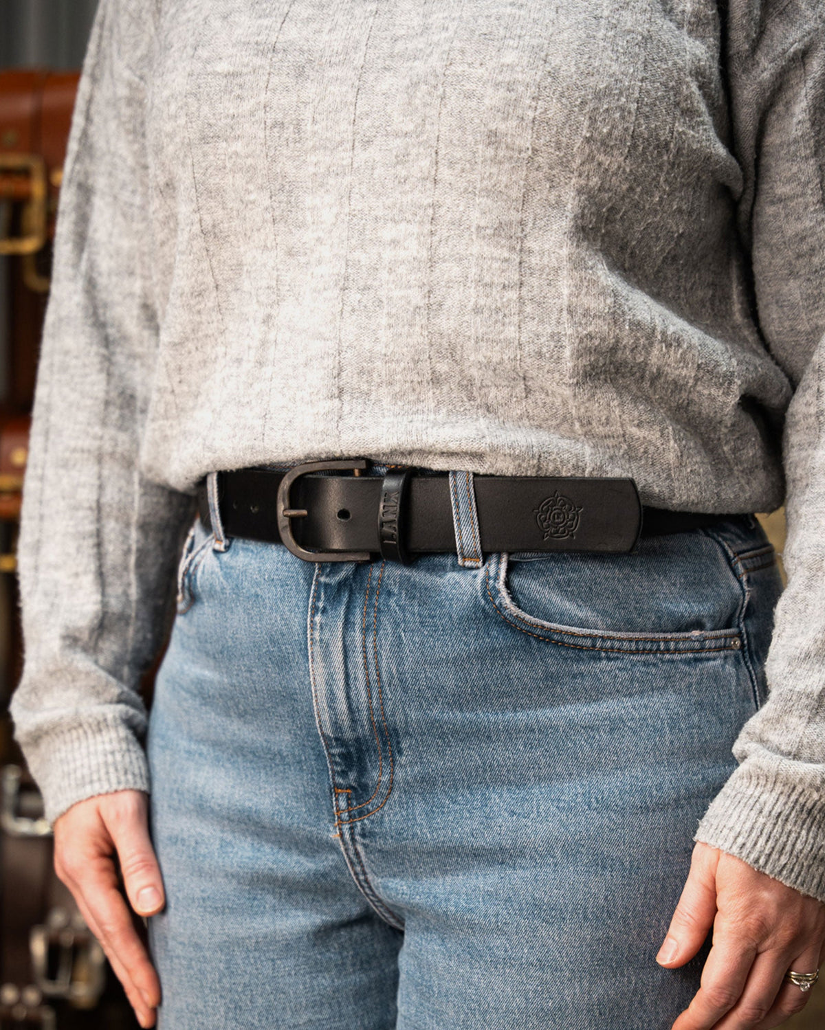 BLEASDALE / BLACK-Belt | LANX Proper Men's Shoes