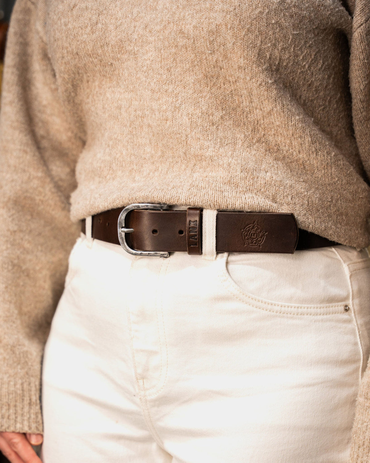 BLEASDALE / BROWN-Belt | LANX Proper Men's Shoes