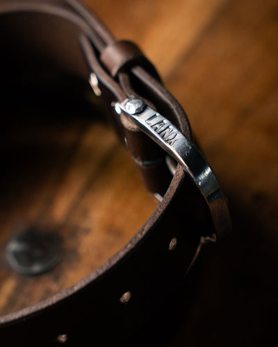 BLEASDALE / BROWN-Belt | LANX Proper Men's Shoes
