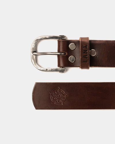 BLEASDALE / BROWN-Belt | LANX Proper Men's Shoes