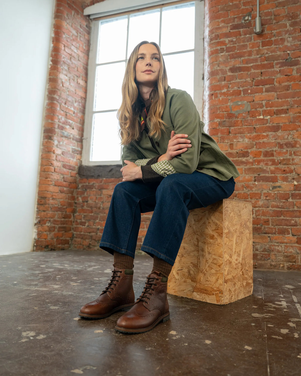 CHIPPING / CHESTNUT & KHAKI