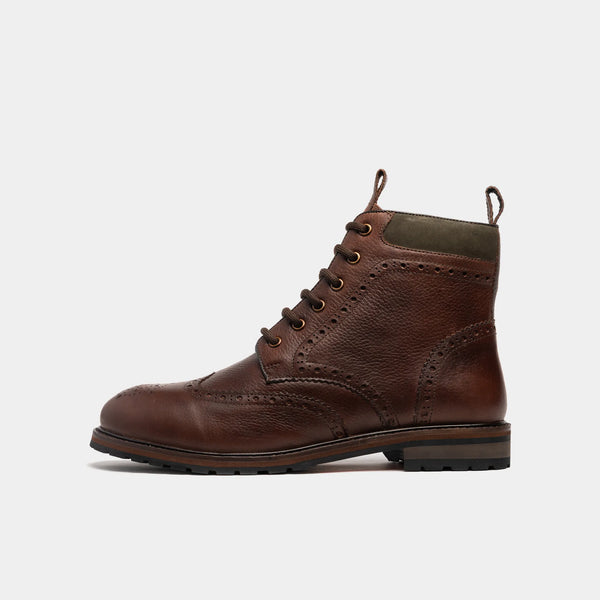 CHIPPING / CHESTNUT & KHAKI-Women’s Boots | LANX Proper Men's Shoes
