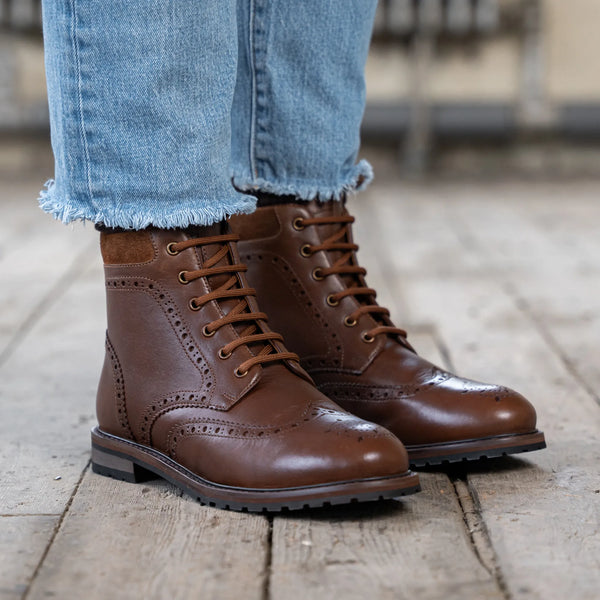 CHIPPING / CONKER DISTRESSED-Women’s Boots | LANX Proper Men's Shoes
