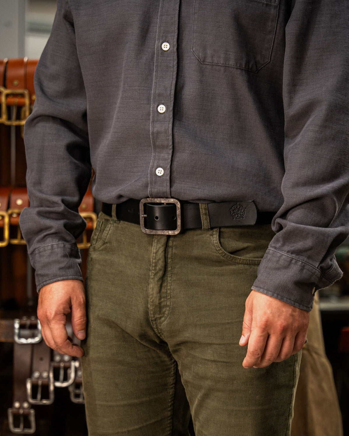 CROMWELL / BLACK-Belt | LANX Proper Men's Shoes