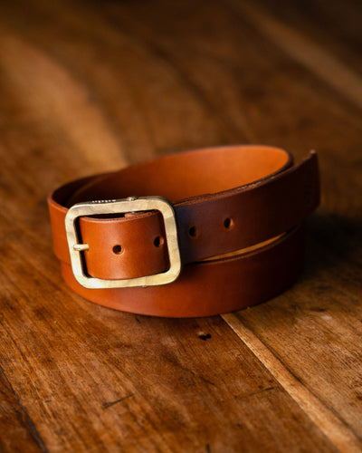 CROMWELL / TAN-Belt | LANX Proper Men's Shoes