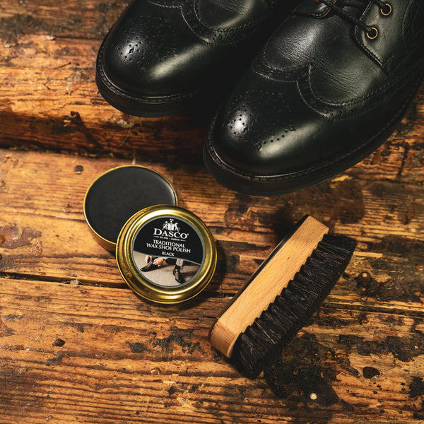 WAX POLISH / BLACK-Shoe Care | LANX Proper Men's Shoes