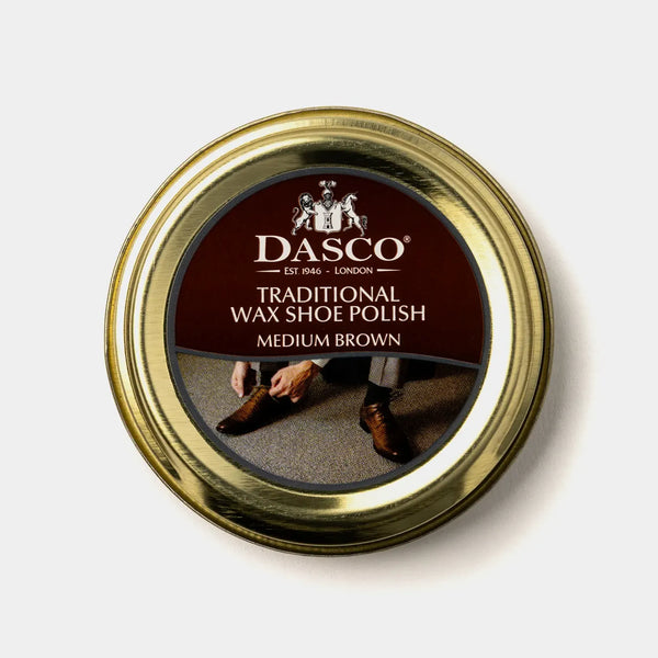 WAX POLISH / MEDIUM BROWN-Shoe Care | LANX Proper Men's Shoes