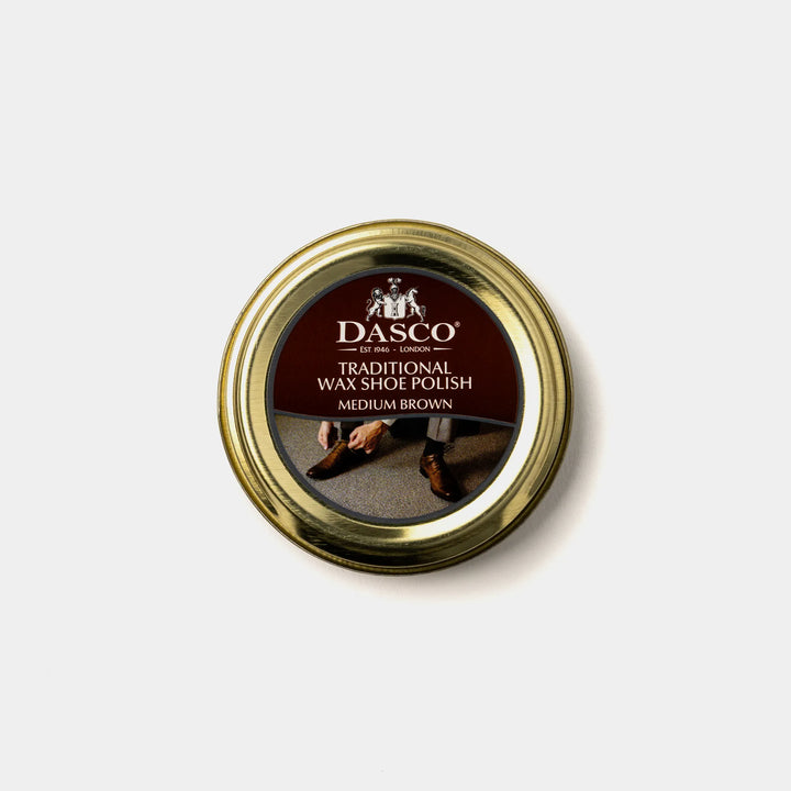 WAX POLISH / MEDIUM BROWN-Shoe Care | LANX Proper Men's Shoes
