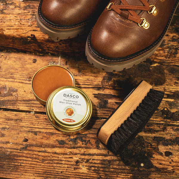 WAX POLISH / MEDIUM TAN-Shoe Care | LANX Proper Men's Shoes