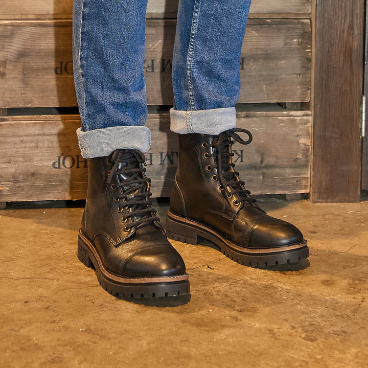 DINCKLEY / BLACK-Women’s Boots | LANX Proper Men's Shoes