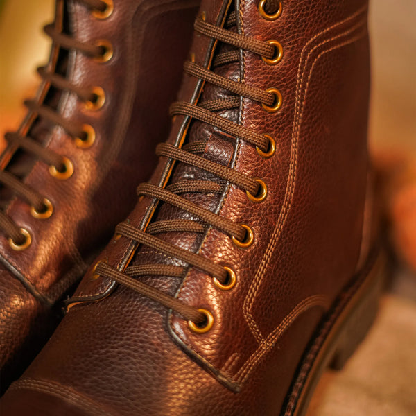 DINCKLEY / CHESTNUT GRAINED-Women’s Boots | LANX Proper Men's Shoes