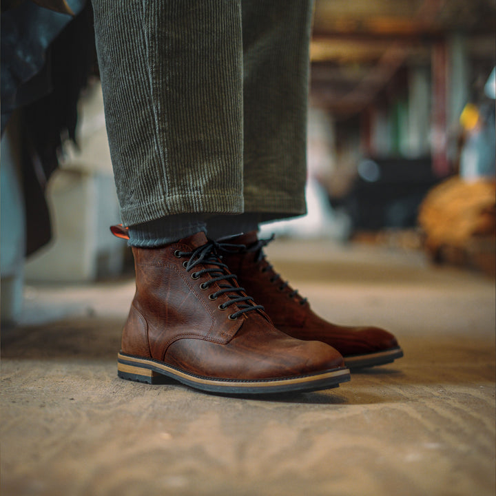 DUTTON // CARAMEL-Men's Boots | LANX Proper Men's Shoes