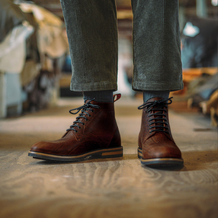 DUTTON // CARAMEL-Men's Boots | LANX Proper Men's Shoes