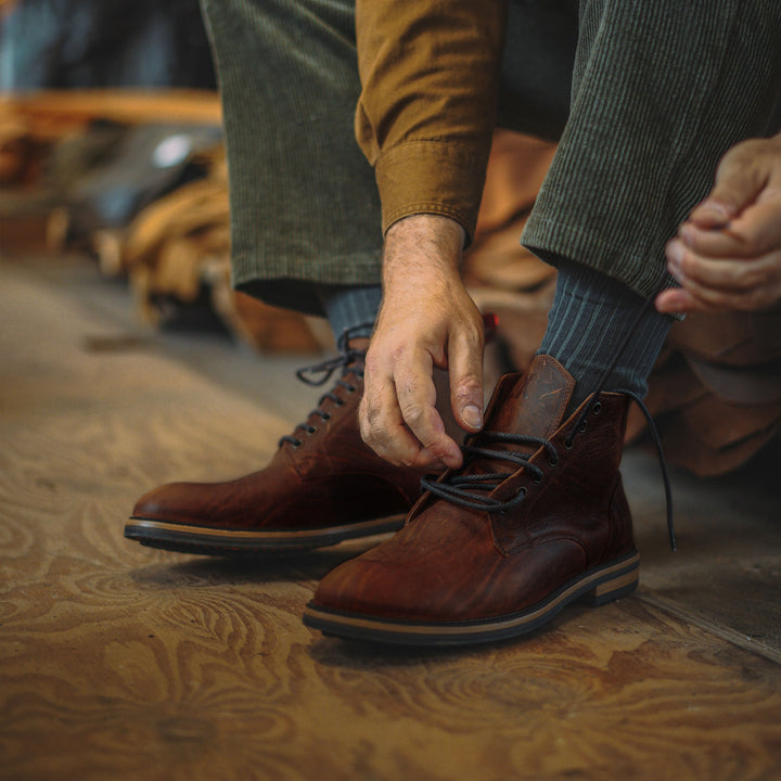 DUTTON // CARAMEL-Men's Boots | LANX Proper Men's Shoes