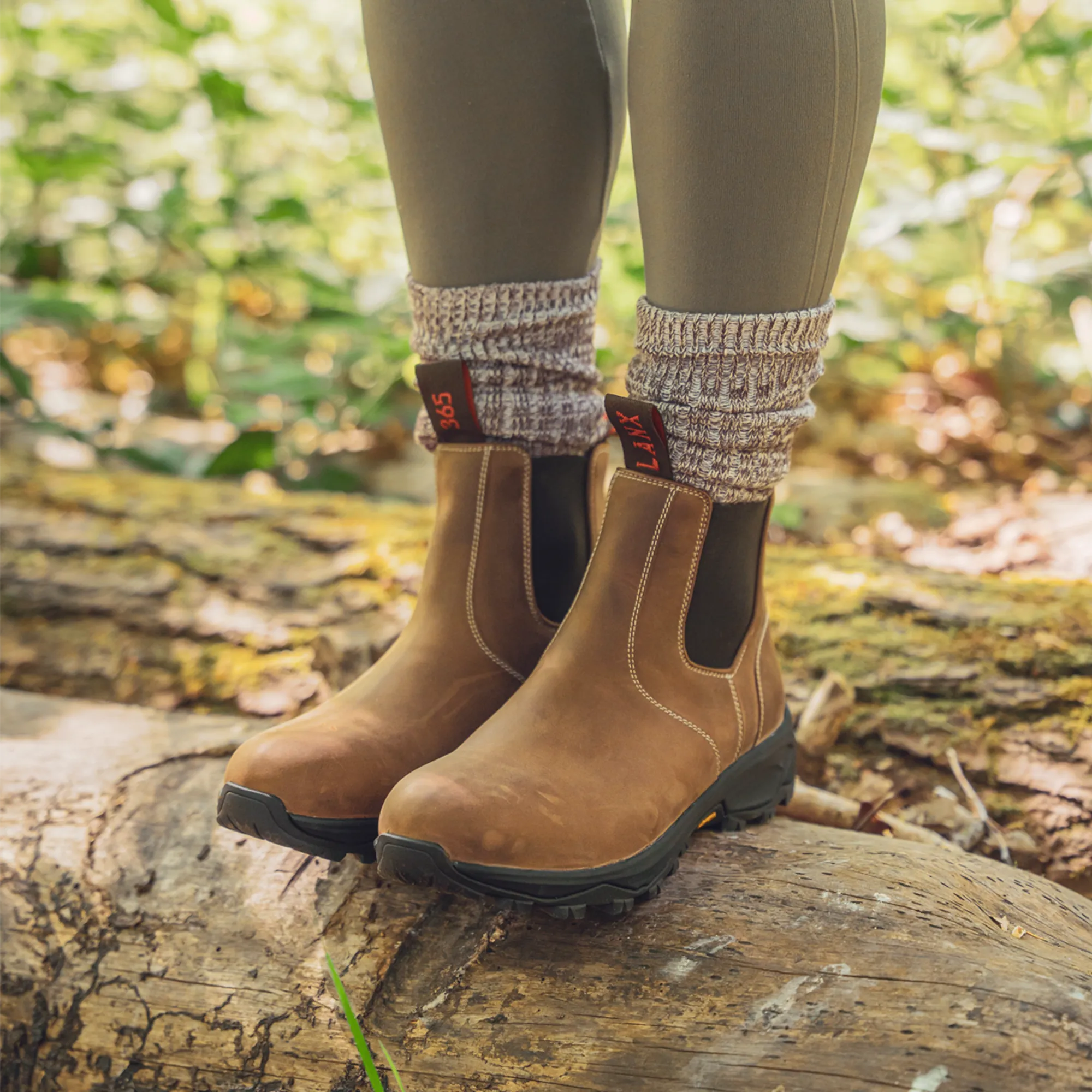 Women's - Brown - Dark - Leather - Chelsea Boots – LANX