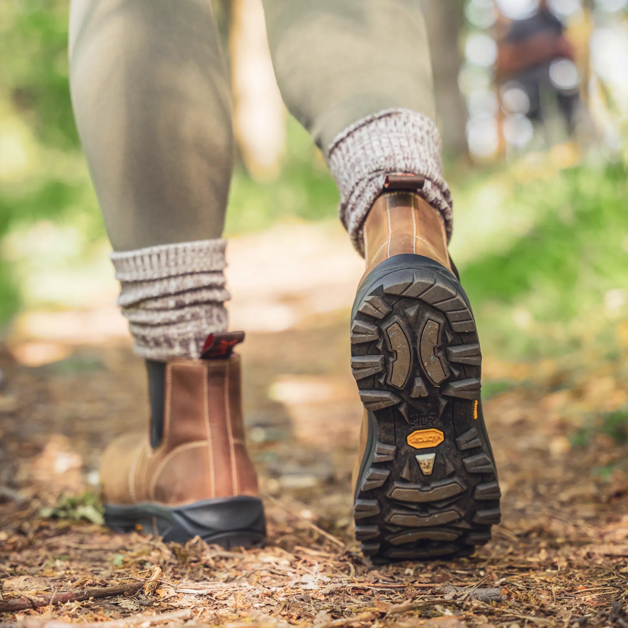 ランエル Women's - Brown - Dark - Leather - Chelsea Boots – LANX