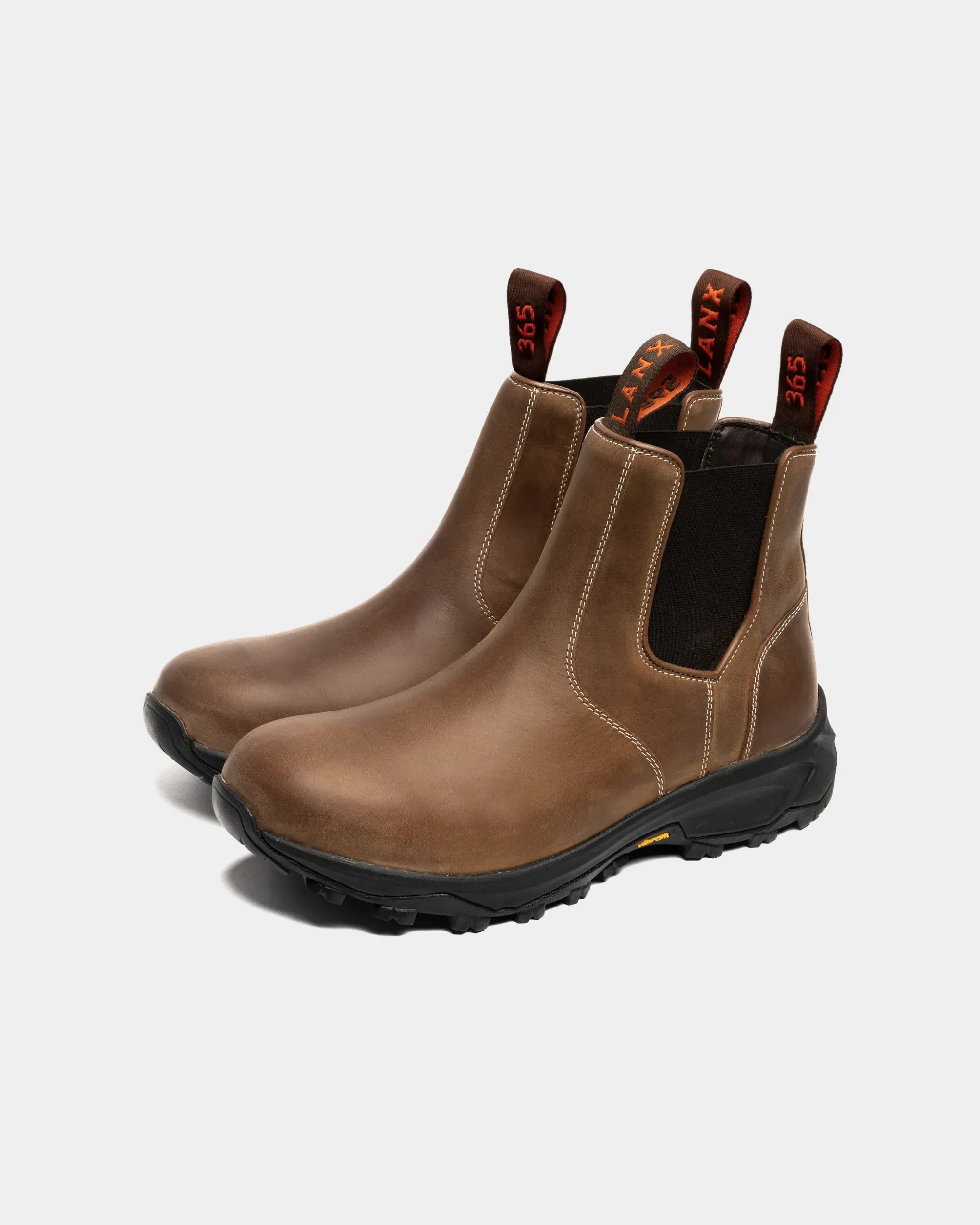 Women's - Brown - Dark - Leather - Chelsea Boots – LANX