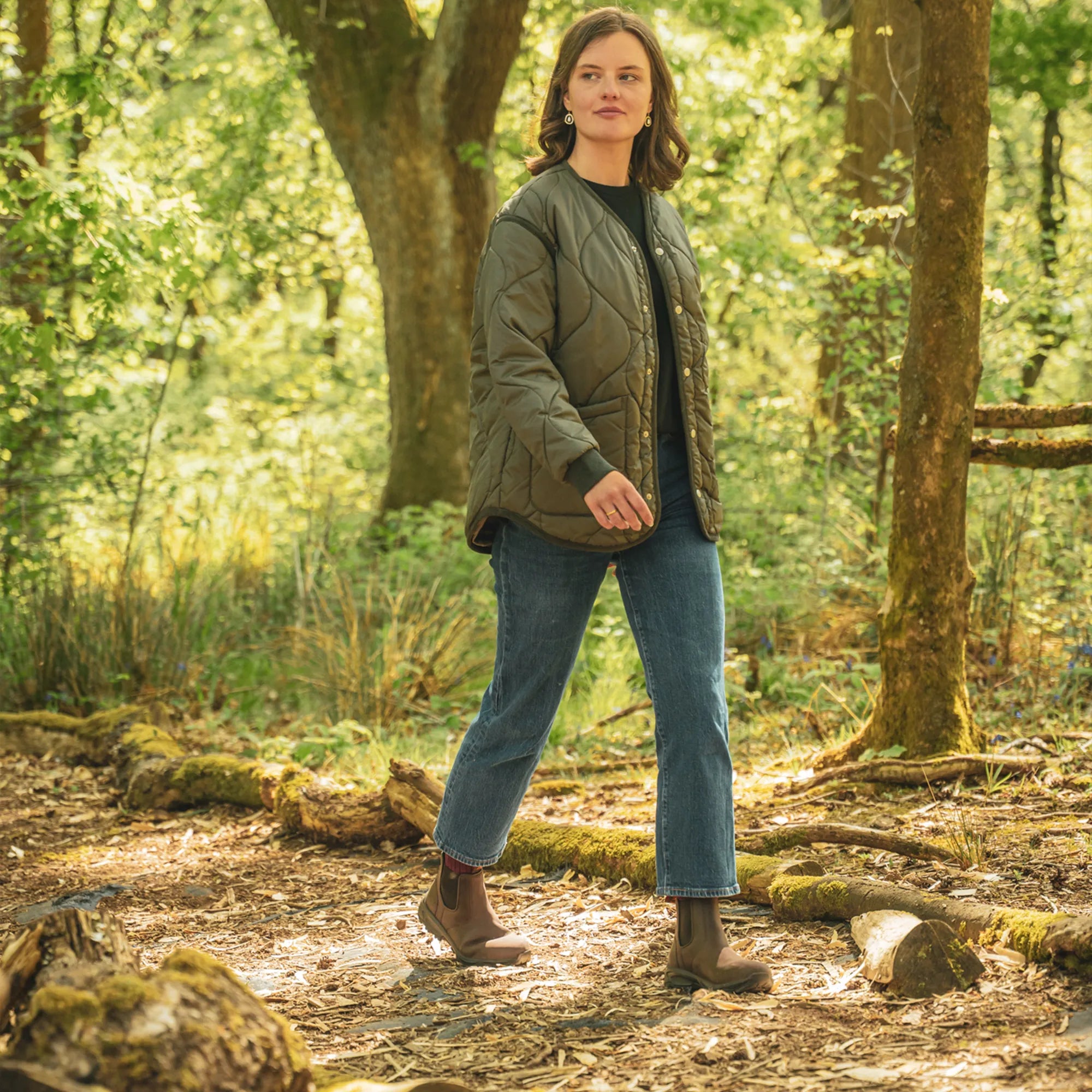 Women's - Brown Distressed - Water Resistant - Leather - Vibram